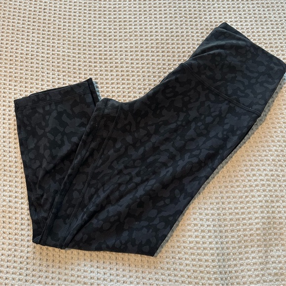 Lululemon Align Crop 21” Incognito Camo Multi Grey 8 - Picture 2 of 4